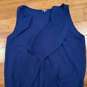 Royal blue Charlotte Russe sleeveless top